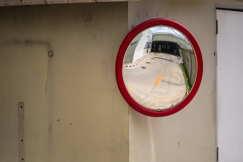 Convex Mirror in Basement