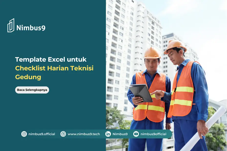 Template Excel untuk Checklist Harian Teknisi Gedung